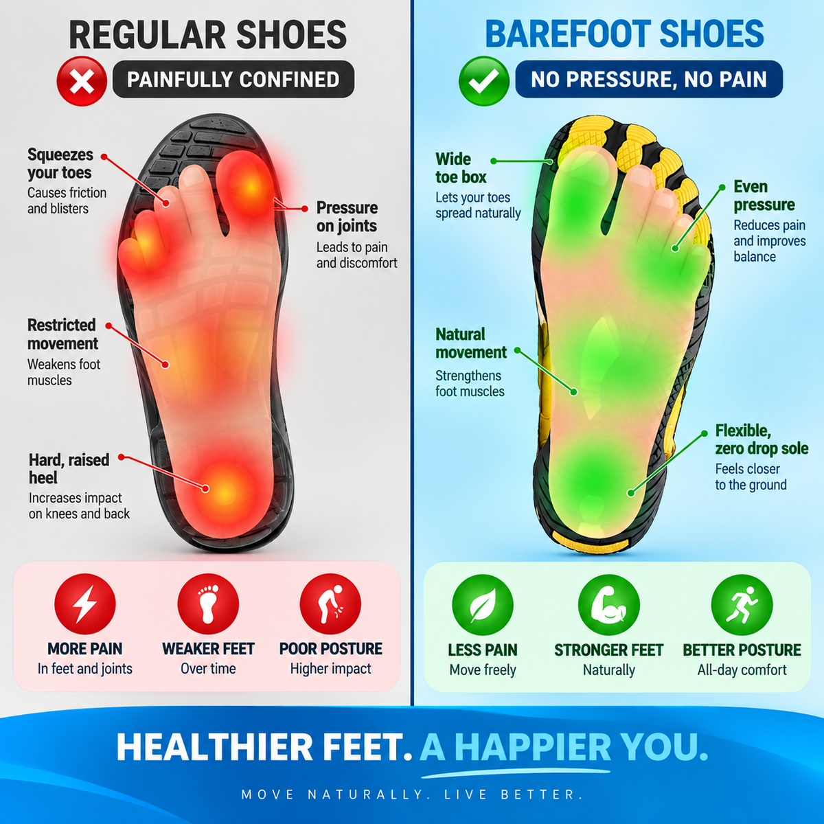 TerraFlex Pro™– Healthy & Non-Slip Barefoot Shoes