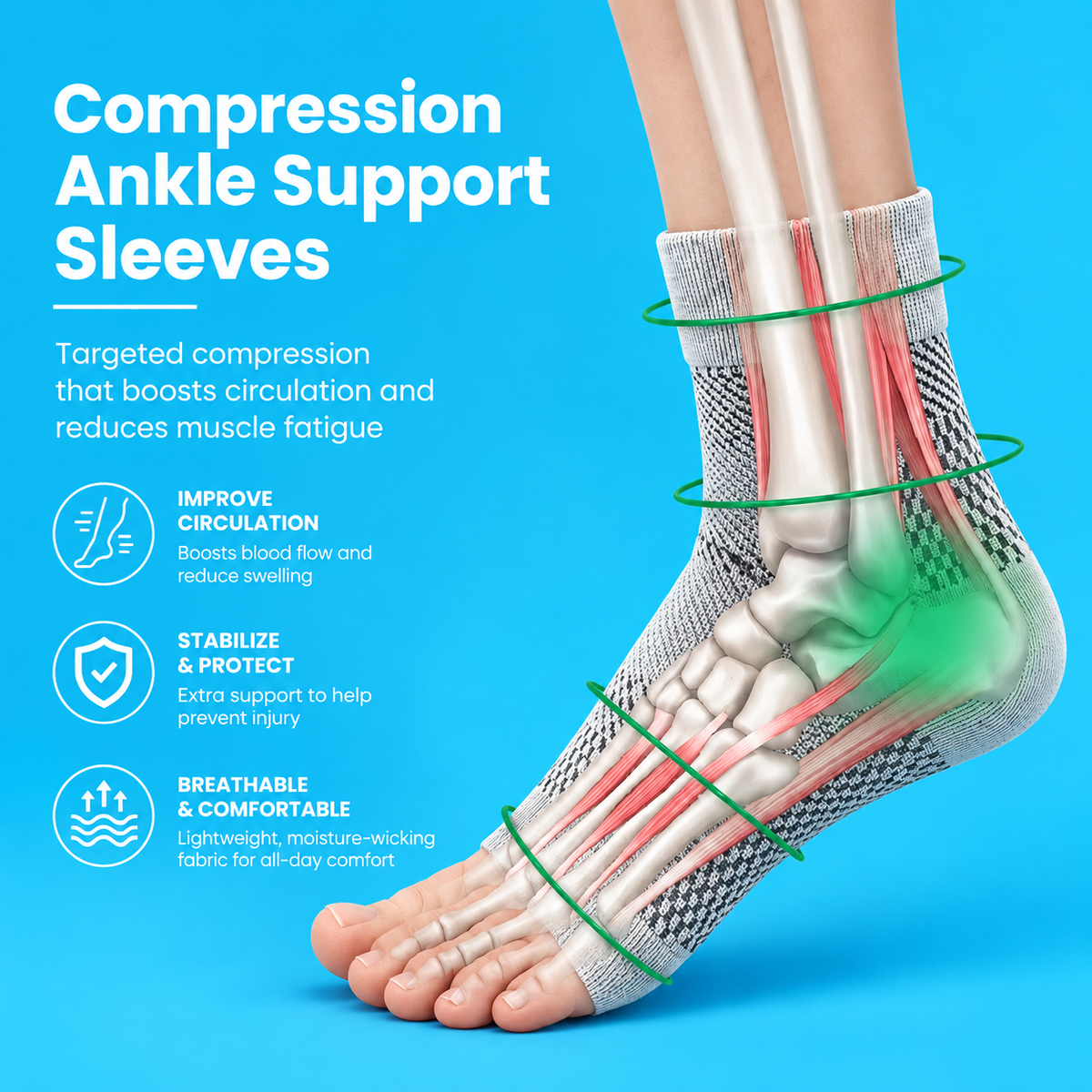 AltriveCo™ Compression Ankle Support Sleeves