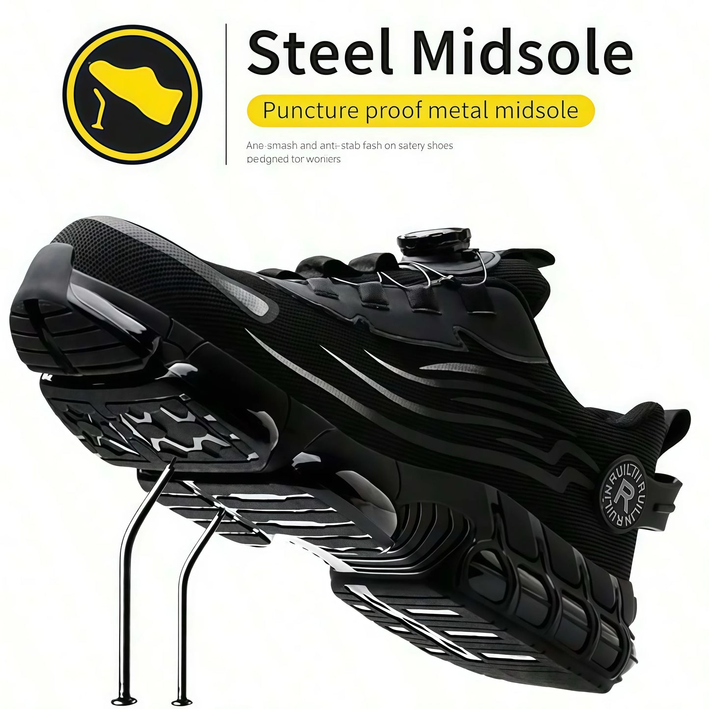 AltriveCo™ ProShield Steel Toe Safety Shoes