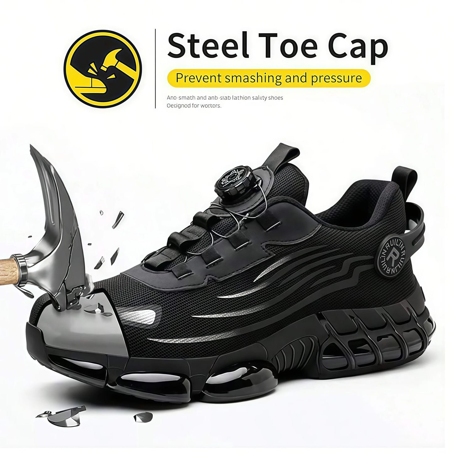 AltriveCo™ ProShield Steel Toe Safety Shoes